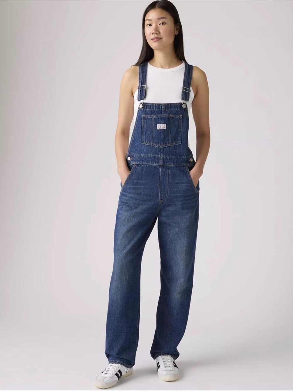 Levi’s Classic Blue Denim Overalls - Women’s